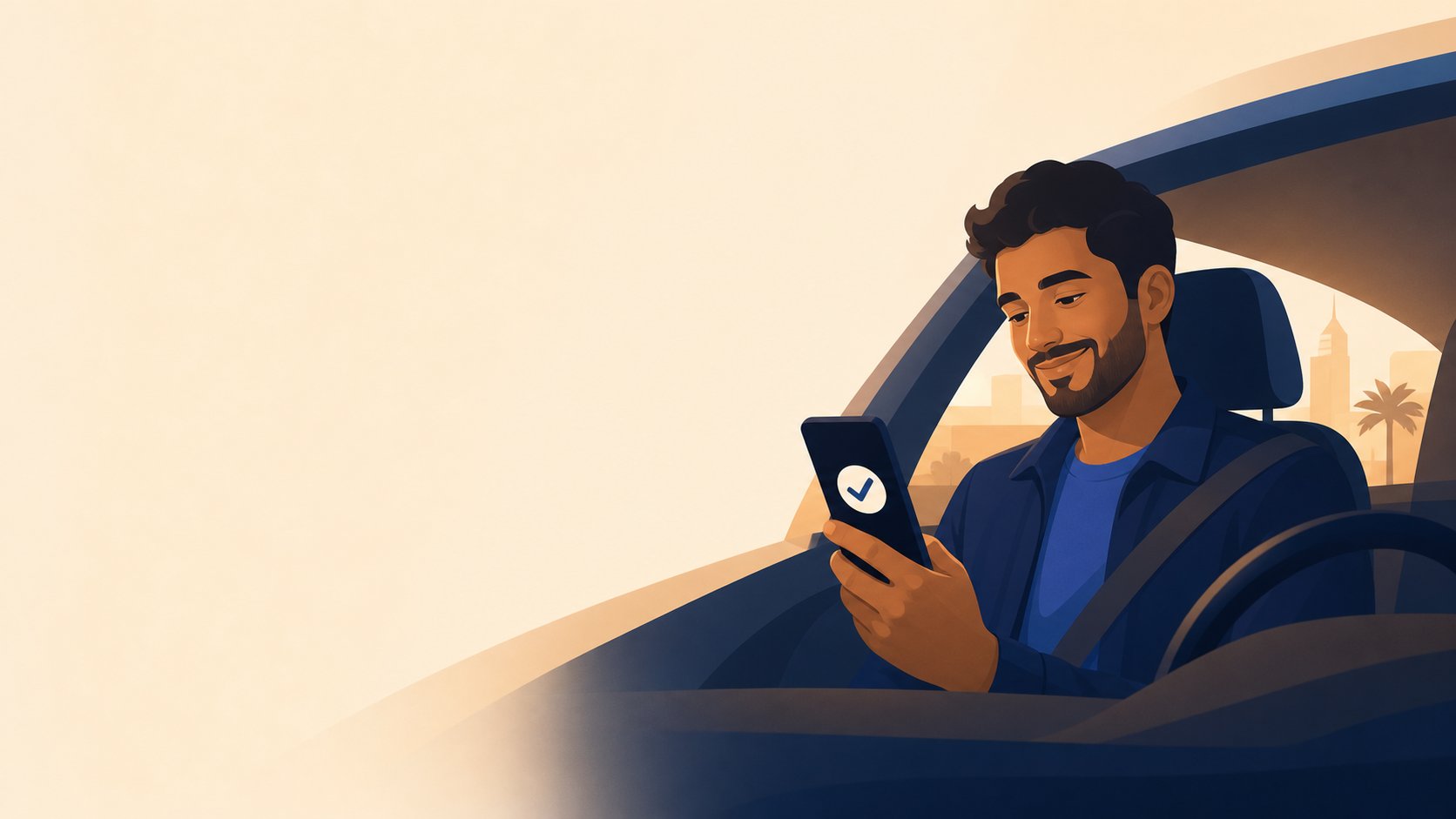 Banco analisando perfil de crédito de motorista com renda variável