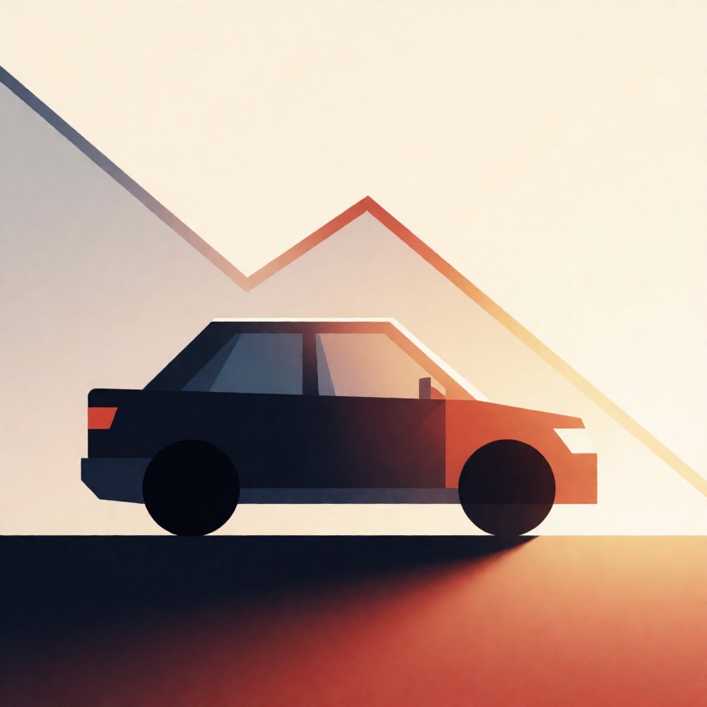 Comparação entre carro de uso particular e carro de aplicativo, mesma idade, quilometragem diferente